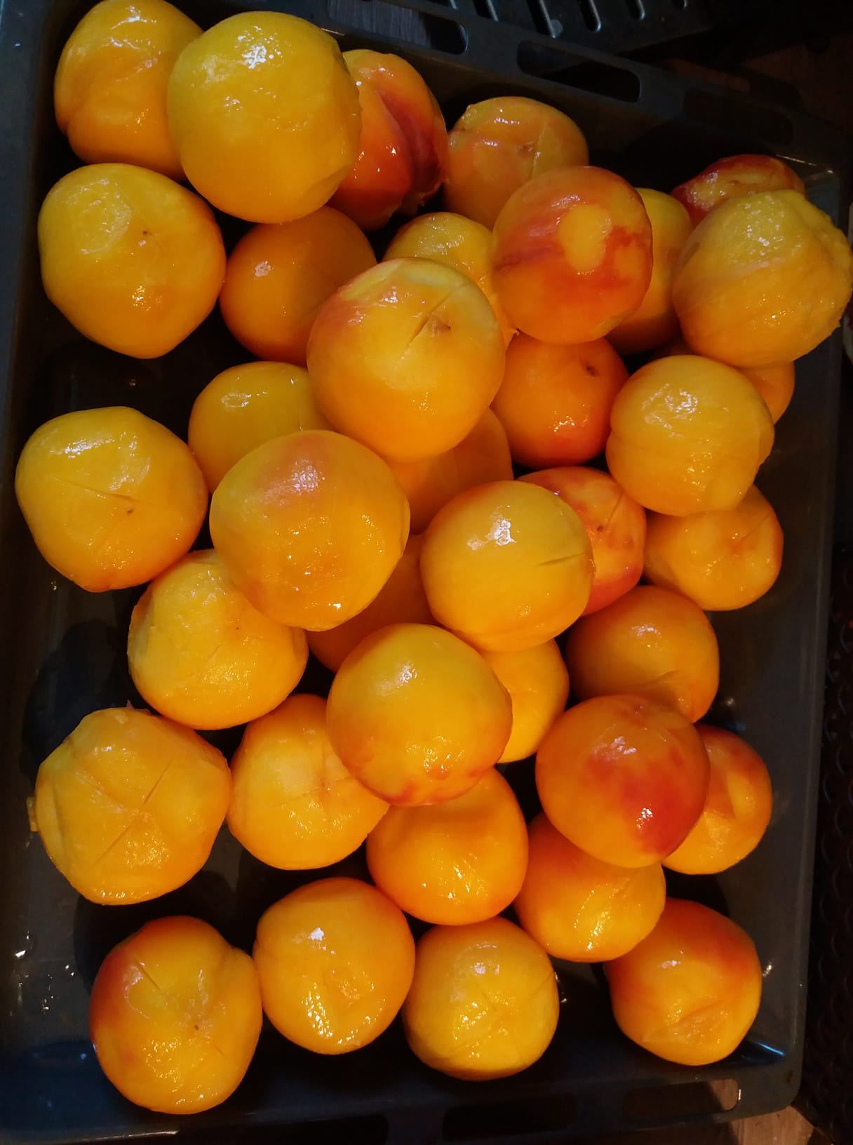 Sárgabarack, őszibarack vegyes befőtt
